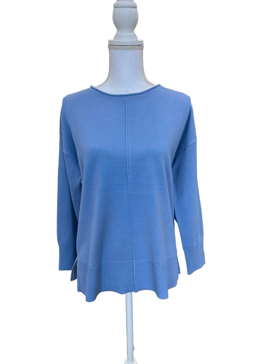 Cornflower Blue Soft Knit Sweater