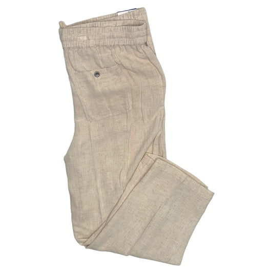 Slimsation Khaki Linen Pant