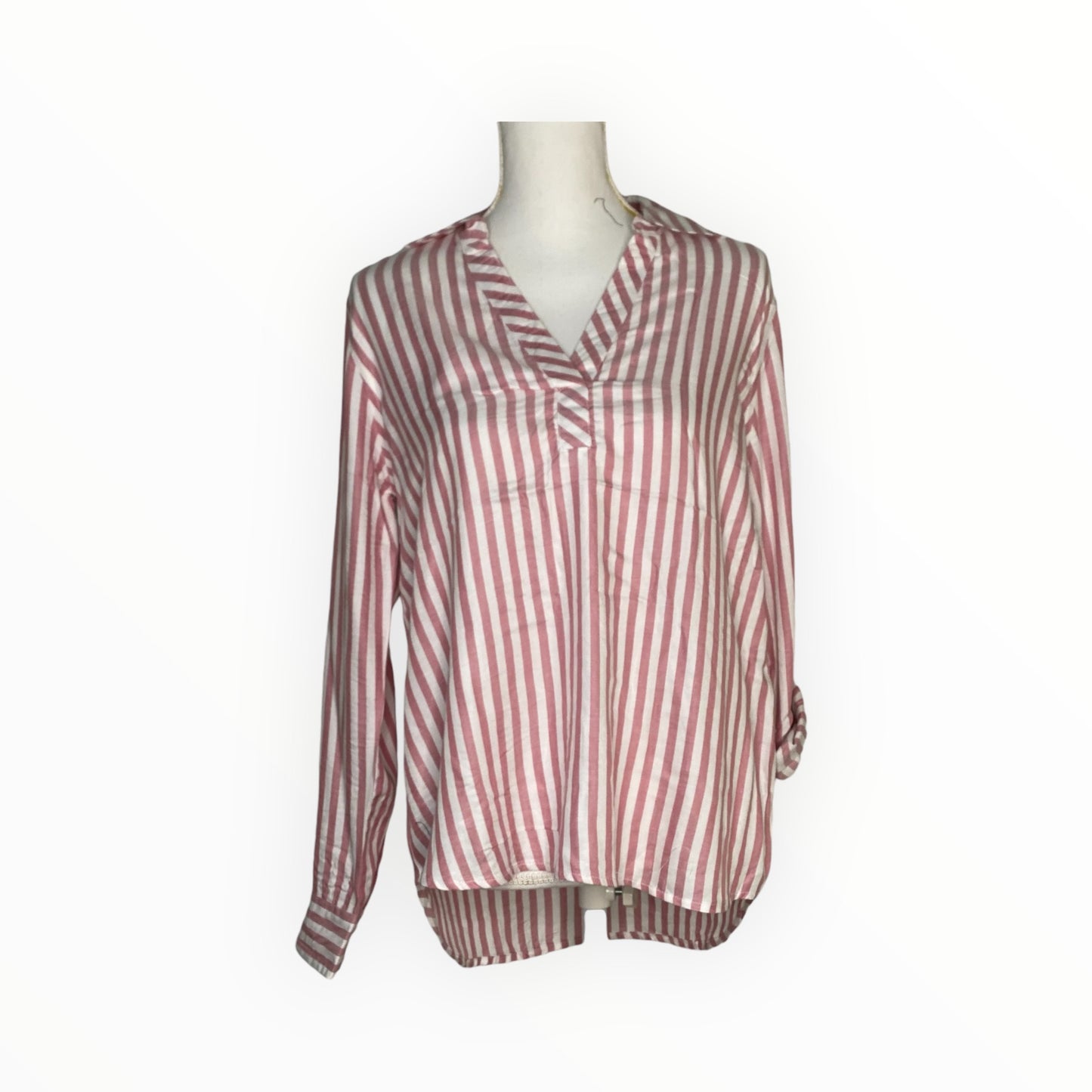 Heather Rose Striped Shirt