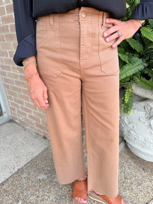 Lexi Wide Leg Ankle Pant