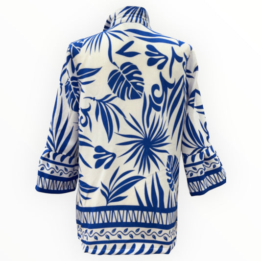 Royal Blue 3/4 sleeve top