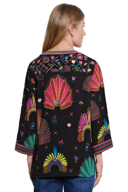 Vibrant Garden Tunic