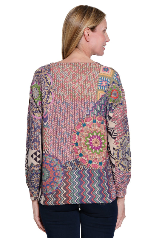 Cozy Petal Sweater