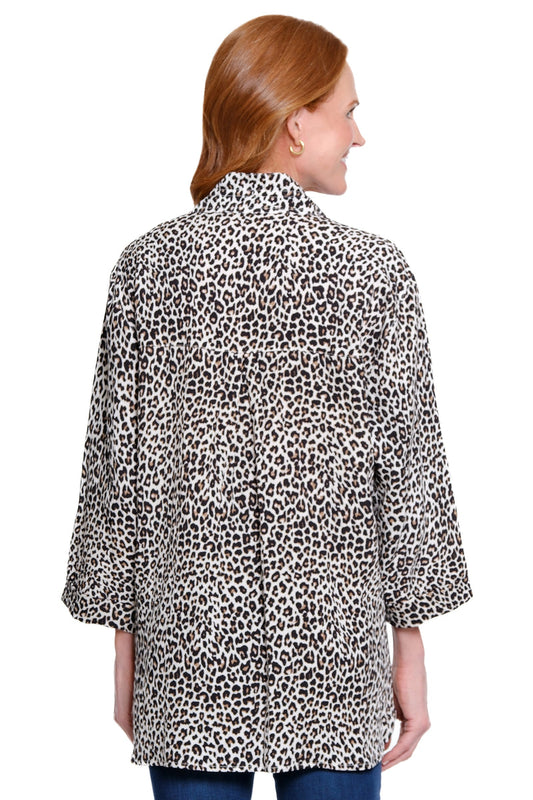 Leopard Luxe Top