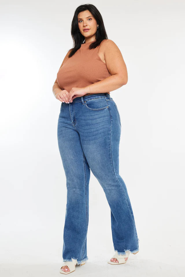 Tia High Rise Bootcut Jeans