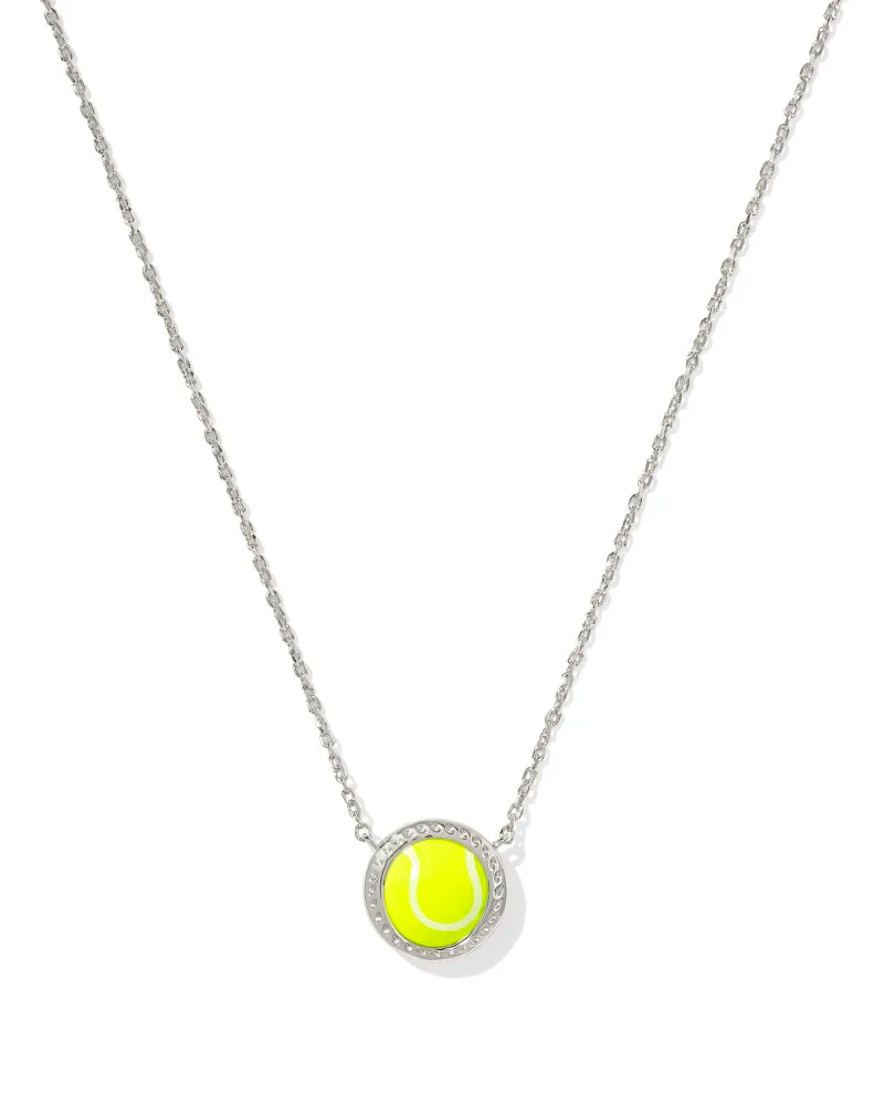 Tennis Short Pendant Necklace