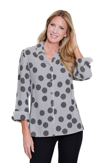 Moonlight Stripe Blouse