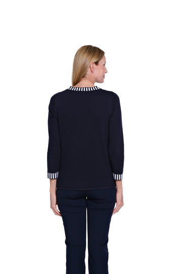 Timeless Contrast Top