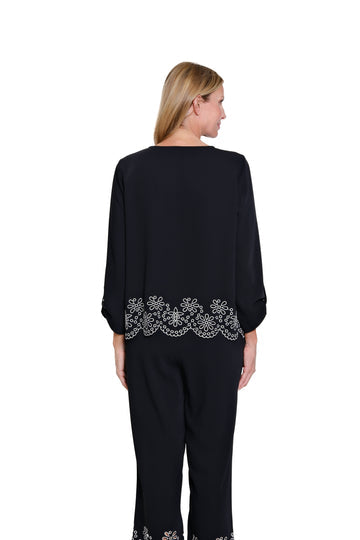 Shadow Blossom Blouse