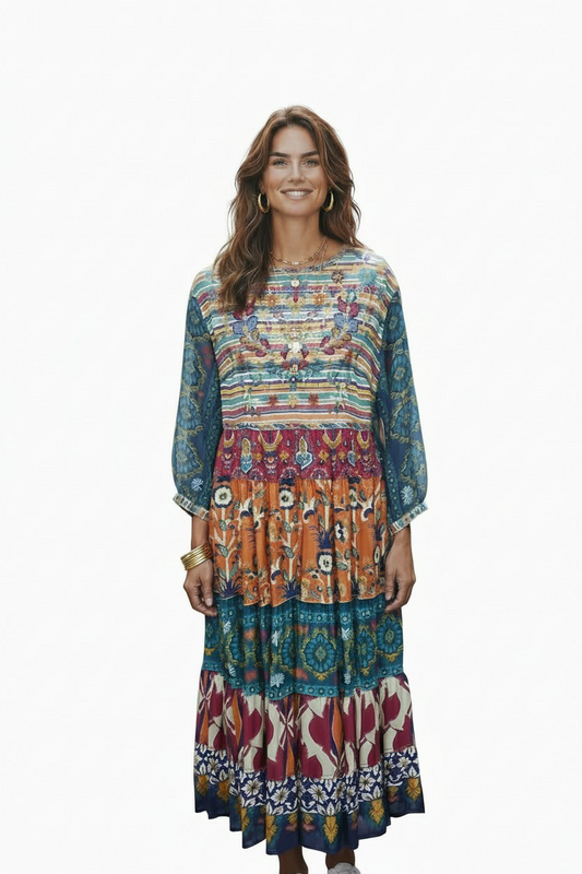 The Zinnia Stitch Dress