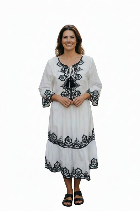 Dreamy Contrast Dress