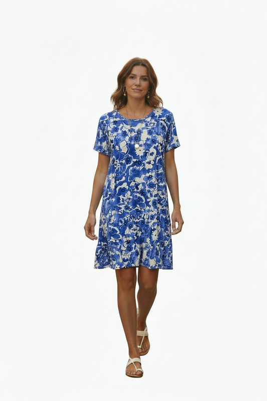 Blue Willow Dress