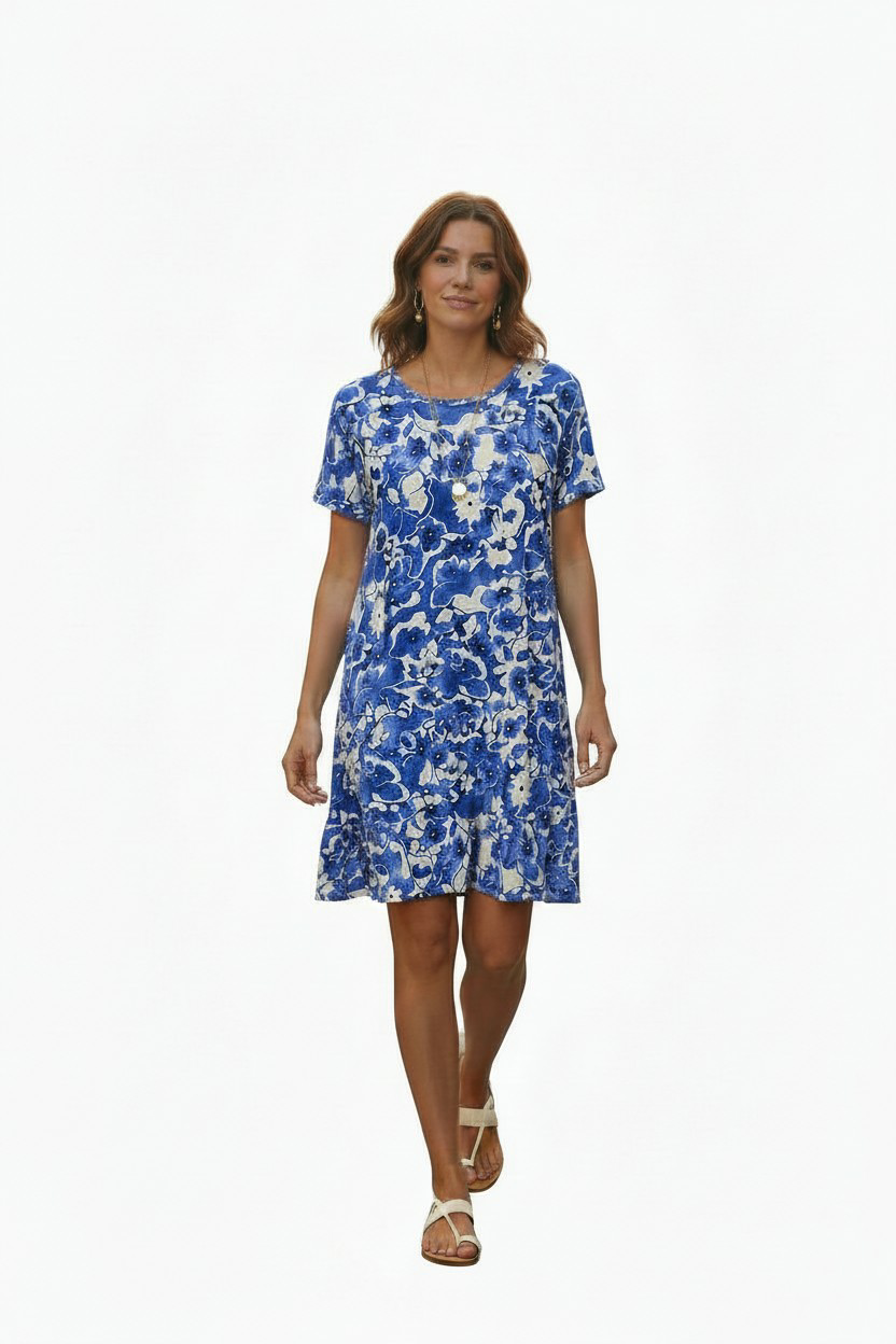 Blue Willow Dress