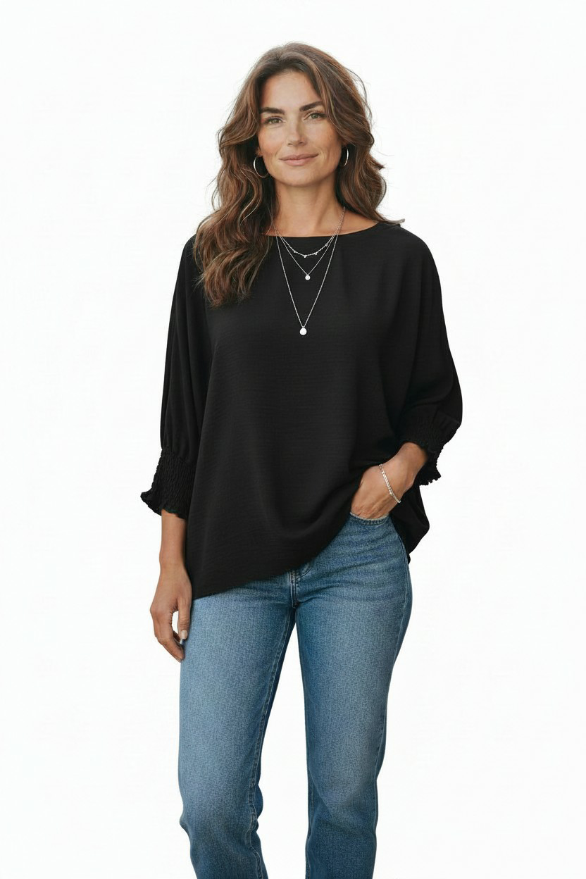 Black Elegance Blouse
