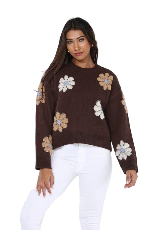 The Meadow Floral Sweater