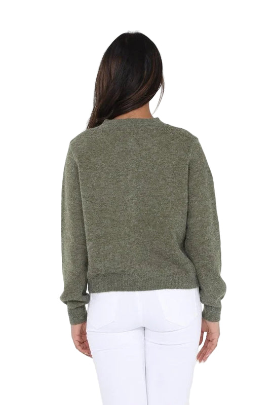 The Annalise Cardigan - Olive