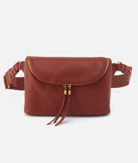 Fern Large Belt Bag - Rust