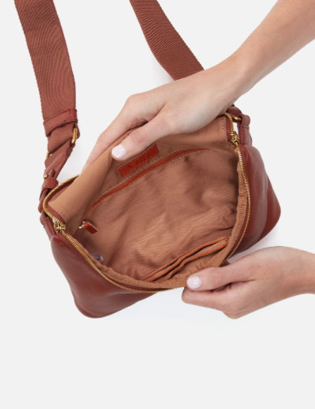 Fern Large Belt Bag - Rust