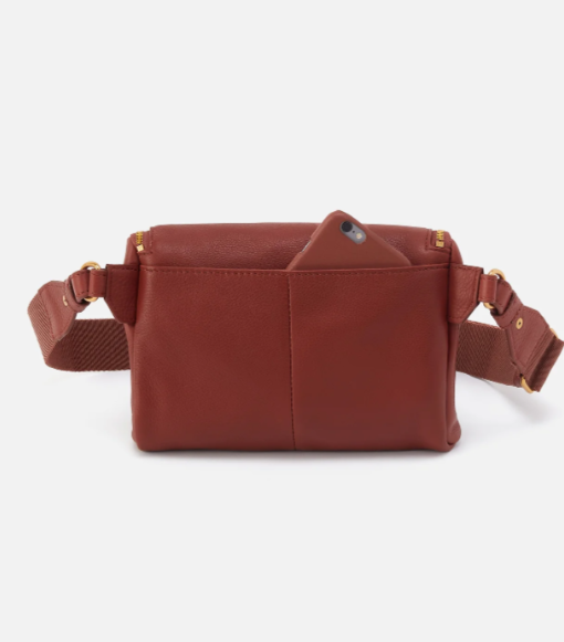 Fern Large Belt Bag - Rust