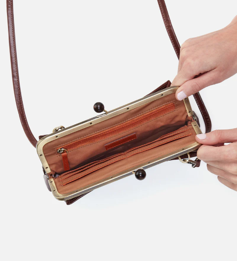 Lauren Frame Crossbody - Chocolate