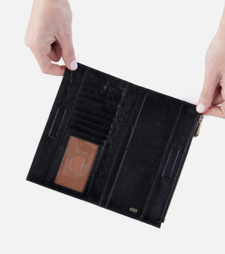 Jill Large Bifold Wallet - Black