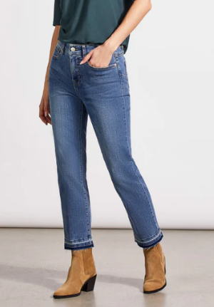 Sophia Curvy Micro Flare Jeans - River Blue