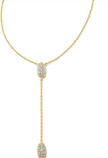 !Crystal Grayson Pave Y Necklace