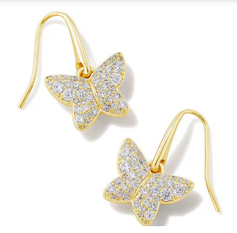 !Lillia Crystal Drop Earrings