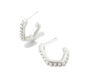 !Kendra Scott Lonnie Beaded Huggie Hoop Earrings