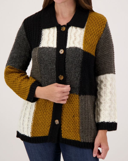 Patchwork Cardigan