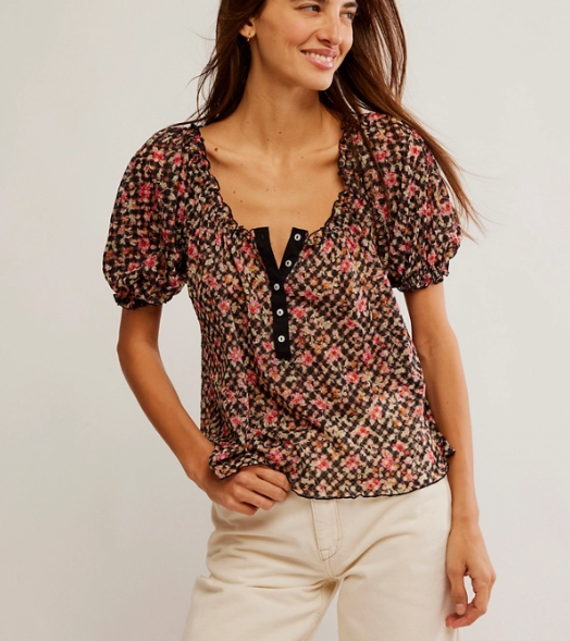 ASTRA PEASANT TOP