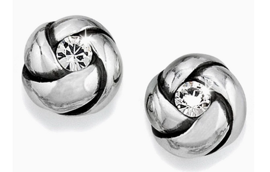 Love Me Knot Post Earrings