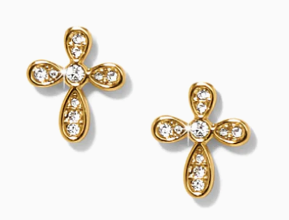 Enchanting Cross Post Earrings