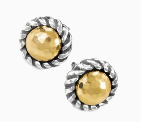 Gold Magic Mini Post Earrings