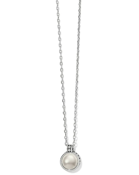 Pebble Dot Pearl Short Necklace