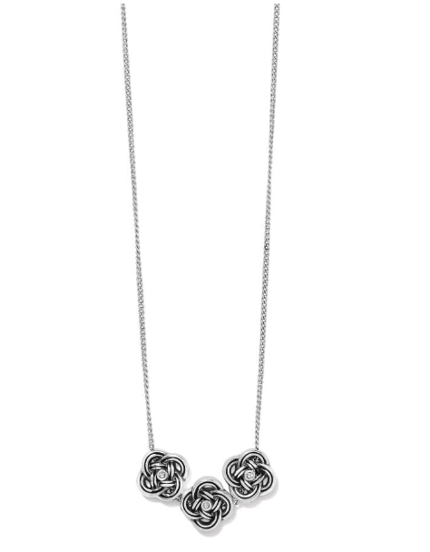 Interlok Trio Petite Necklace