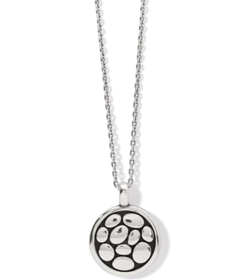 Pebble Round Reversible Petite Necklace
