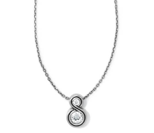 Infinity Sparkle Petite Necklace