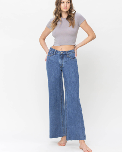 High Rise Wide Leg Jeans - Phenomenal