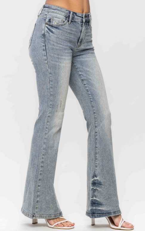 Madden Mid Rise Flare Jeans