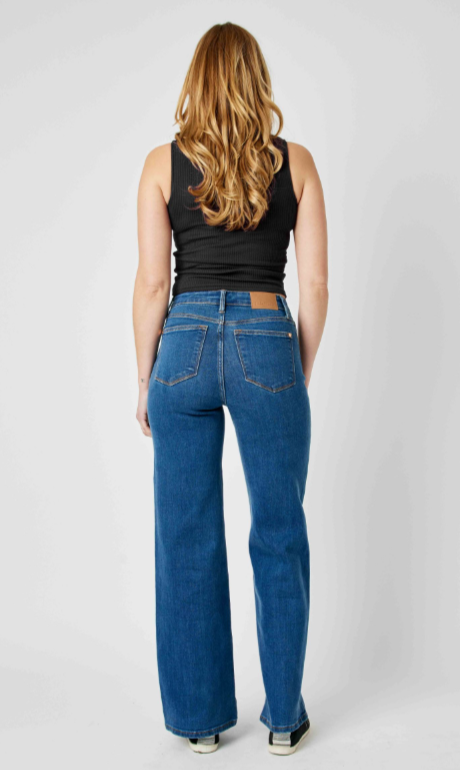 Laura High Rise Wide Leg Jeans