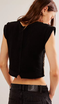 Lola Top - Black/Tan