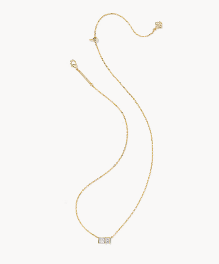Jamie Gold Short Pendant Necklace