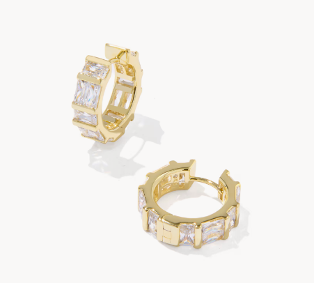 Jamie Gold Huggie Earrings