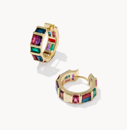 Jamie Gold Huggie Earrings