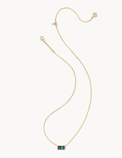 Jamie Gold Short Pendant Necklace