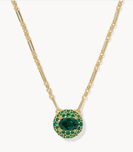 Bella Gold Short Pendant Necklace