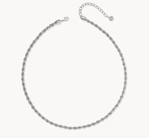 Isabelle Silver Chain Necklace