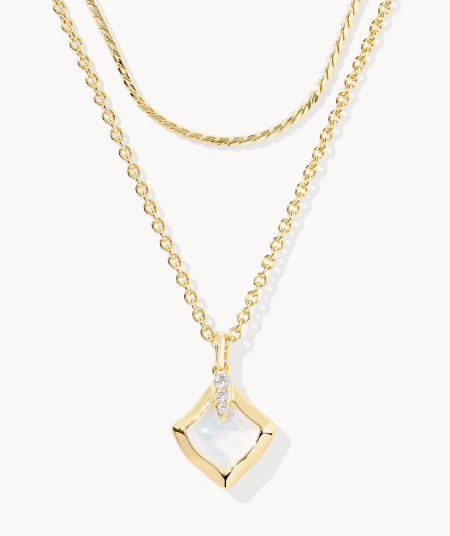 Joelle Gold Multi Strand Necklace