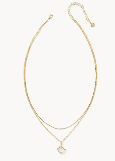 Joelle Gold Multi Strand Necklace